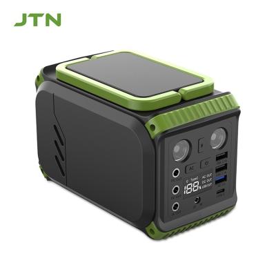 Outdoor Camping Solar Panel Powerstation Portable Generator Lifepo4 Lithium 110V 200W