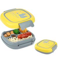 Caja de comida de plástico de 700 ml