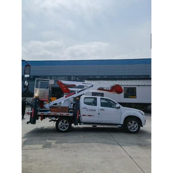 ISUZU Bucket Hydraulic Lift Working Ladder Lifting Pickup Type Aerial Work Truck