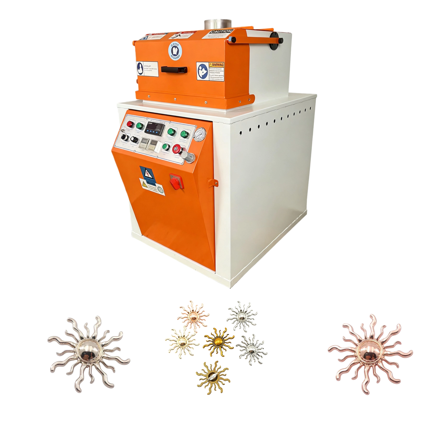  Vacuum Metal Centrifugal Casting Machine Sunflower Brooch Spin Casting Equipment