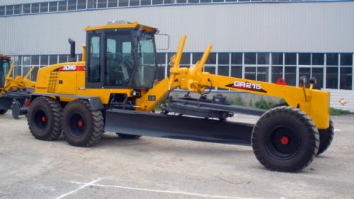 New CIVL GR215 Motor Graders In Yellow White 7 tons Operating Weight yellow colour