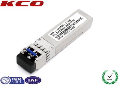 Rj45 DDM SFP Transceiver 10g Multimode SM LC Duplex Port 10000m