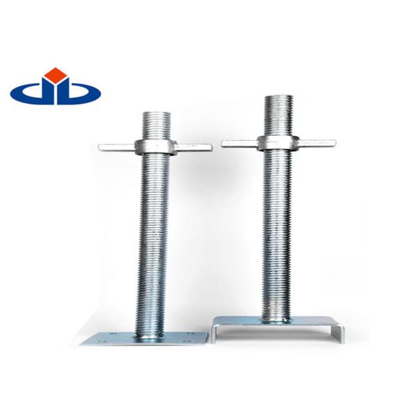 Customized Adjustable Prop Jack And Hollow , Swivel Base Jack Scaffolding