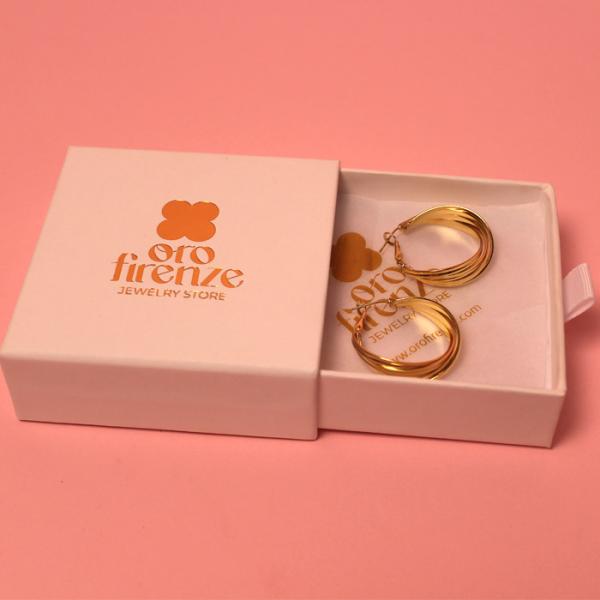 Jewelry Shipping Cardboard Packaging Boxes For Luxury Engagement Bracelet Necklace Small Size