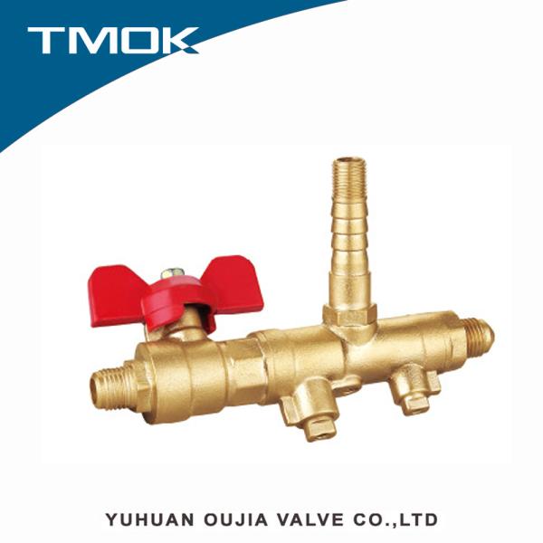 Gas Boiler Heating Tap Brass Pressure Relief Valve For Refrigerator