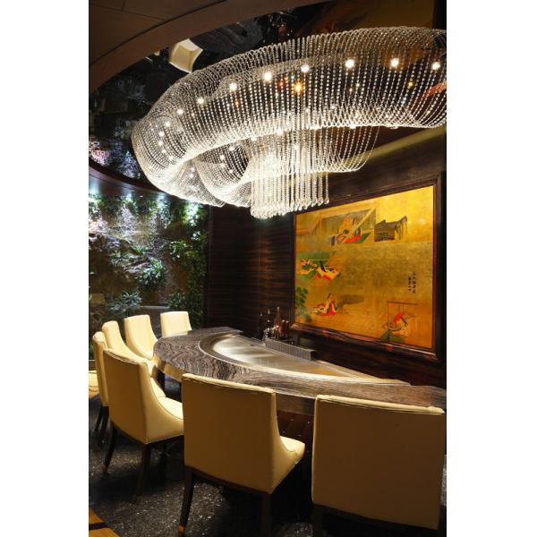 Circle Shape  Teppanyaki Grill Table