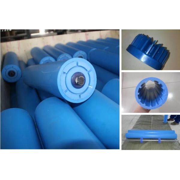 Dustproof High Density Polyethylene Pipe Plastic Gravity Conveyor Idlers Rollers