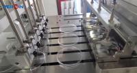 Machine de remplissage de plaques de contact de 65 mm avec mécanisme de tremblement efficace