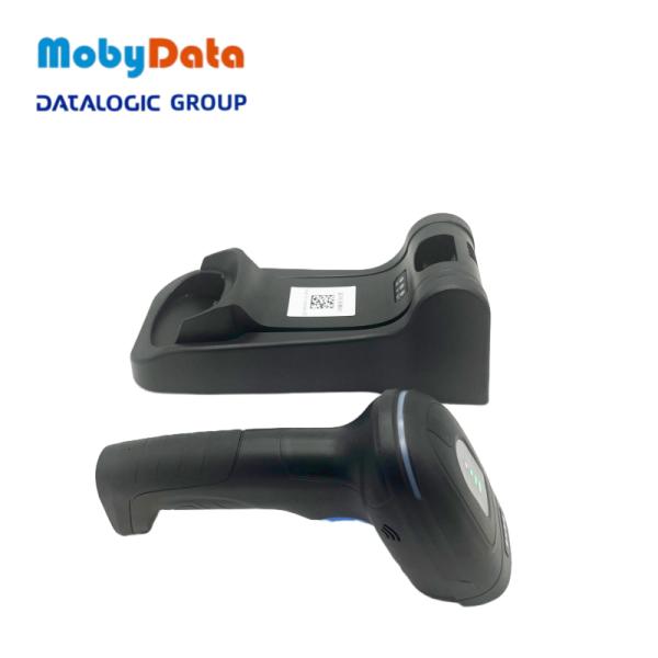 KS2000BT Industrial Wireless Barcode Scanner with Stand 1MP HD Camera for High-Speed 1D/2D Code Reading