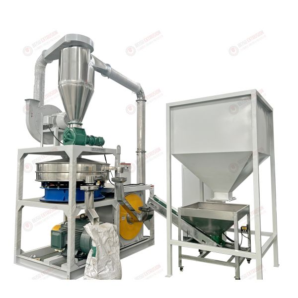 Plastic Crusher Pulverizing Machine for Producing SPC PVC WPC Floor Board