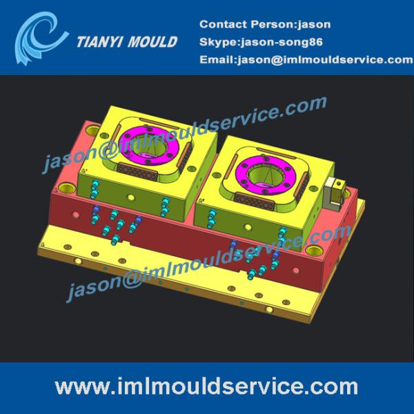high speed thin-wall plastics injection molding supplies in china, iml mould service