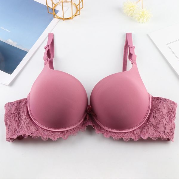 New Arrival 2025 Women Bra Lace Design With Bow 34B 36B 38B Ready to Ship Underwear Lace Bra for Women