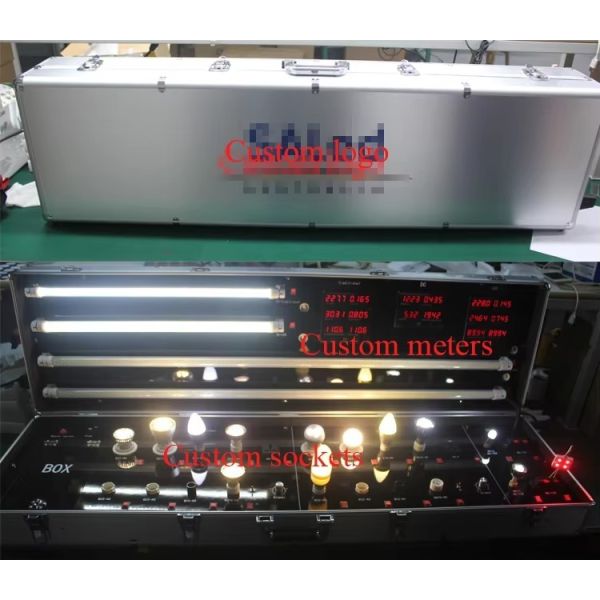 Customized LED Tester Box Demo Case Multifunction Tube Testing Bulb Display