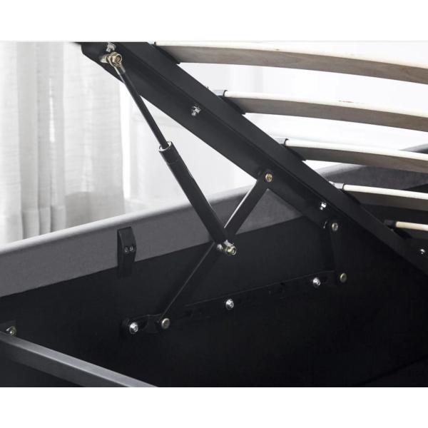 Rei luxuoso de couro moderno Bed do quarto da cama de casal 1,8 do quarto do hotel do mestre da cama