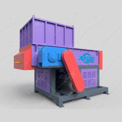 High Efficiency Single Shaft PE PP Lump Crushing Plastic Shredder Machine For Sale Plastic Single Shaft Shredder Machine