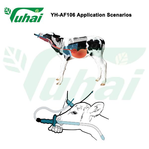 4L Animal Feeding Bottle PE Material Long Tube 44*26.5mm Livestock Equipment For Goats