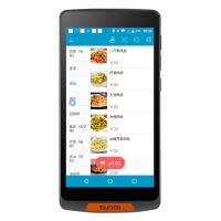 Dispositivo pedindo do alimento do restaurante de WIFI Android PDA Smartphone Sunmi M2