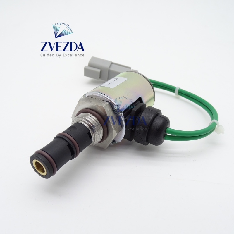 1861526 Green Wire Black Plug Solenoid Valve 186-1526 For 938G Wheel Loader