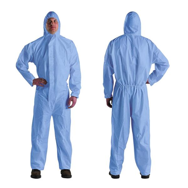 Liquid Repellent Level 3 Non Woven Disposable Coverall With Hood