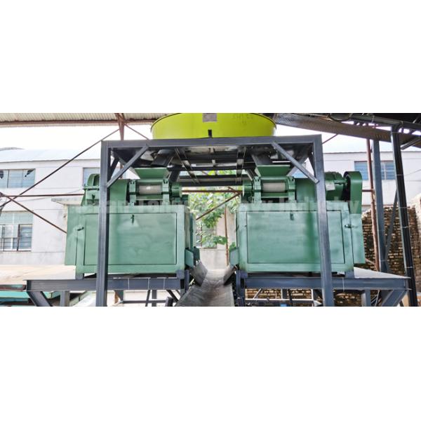 Double Roll Extrusion Granulator Compound Fertilizer Equipment 22KW