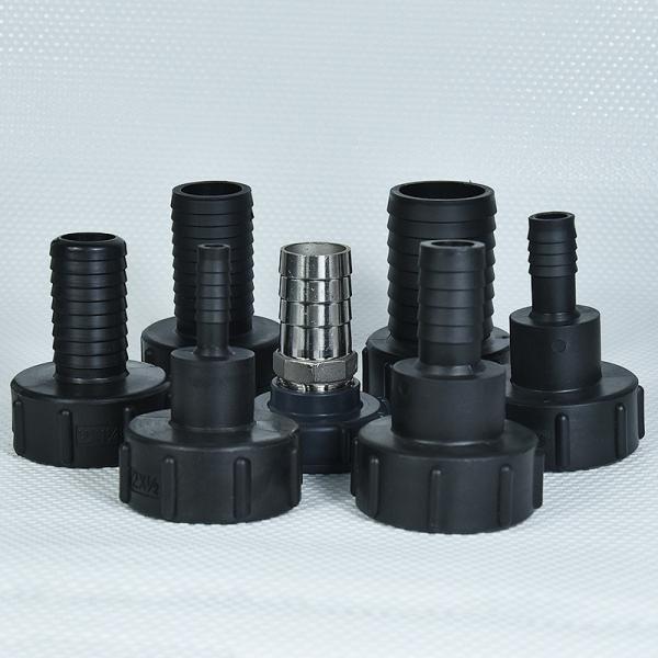 2 and 1.5 Adapters Pipes Fittings for Round Head Female Connection Connect IBC Tanks