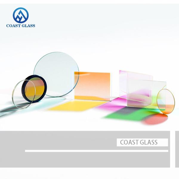 Optical Color Filter Instrument 32mm 35mm Blue Green Yellow Red White Forest Covered Filter Biological Transparent Glass