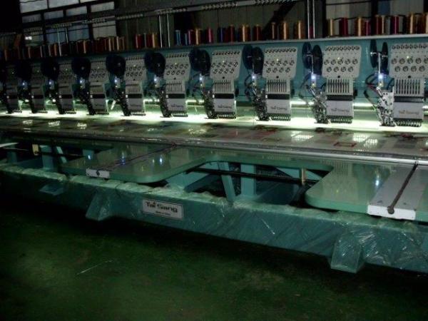 Tai Sang embroidery machine excellence model 915( 9 needles 15 heads embroidery machine)