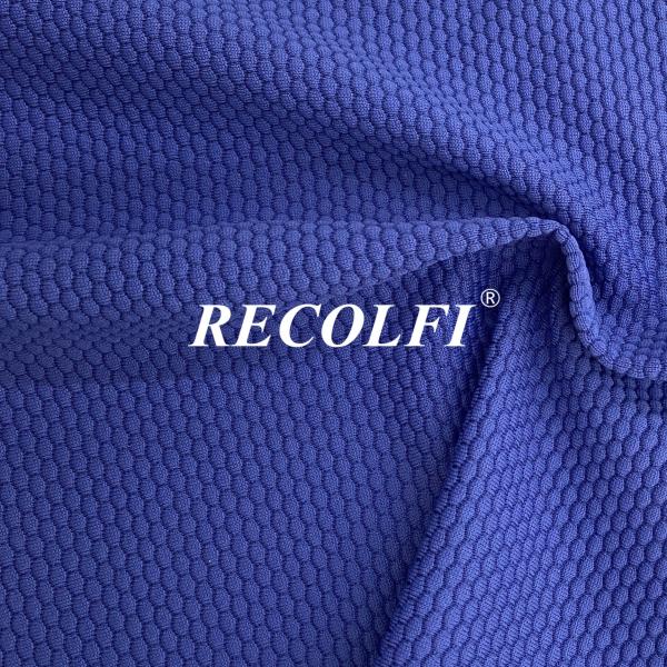 Embossed Print Activewear Knit Fabric Sun Protect Workout Yoga Wear Fabric