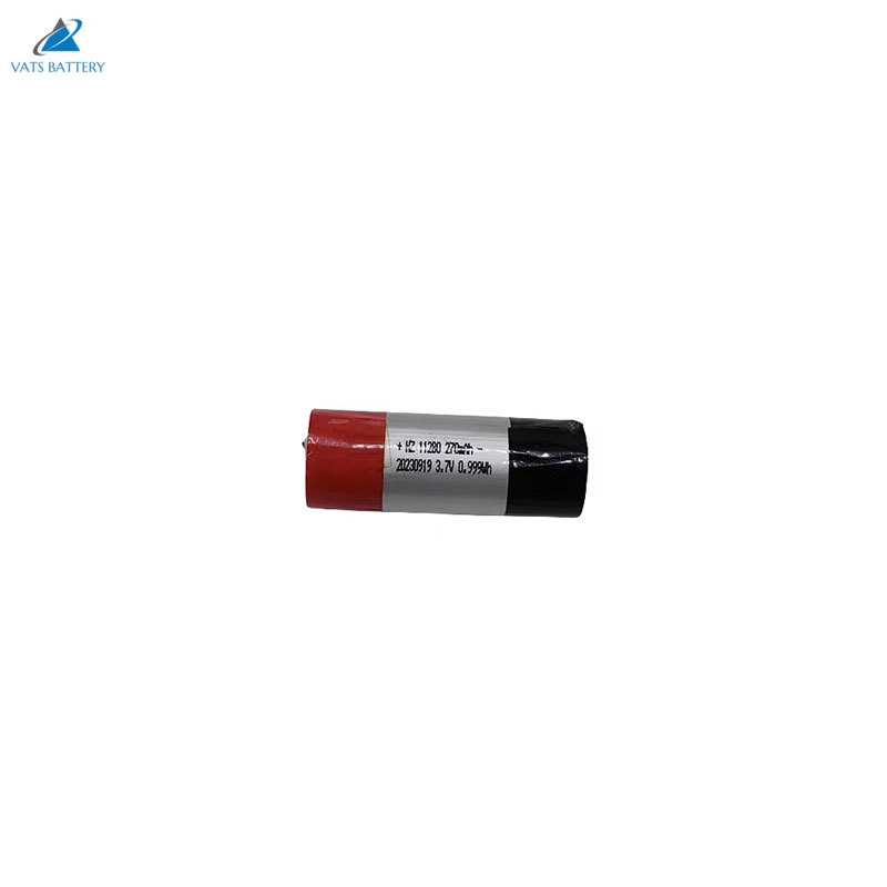 Factory 10280 Cylindrical Li-ion Battery Cell 3.7V 270mAh 3A Lipo Battery For Consumer Electronics