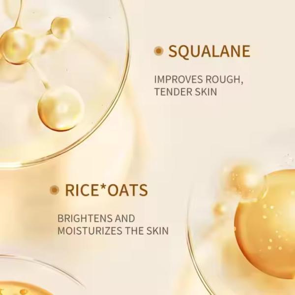 Moisturizing Day and Night Dry Skin Cream Natural Rice Whitening Face Cream Body Cream