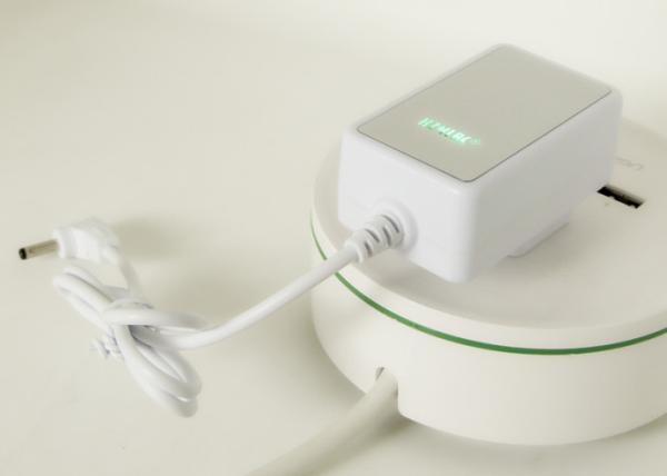 Compact  White Wall Battery Charger For 18650 3.7 V Li Ion Customized Logo