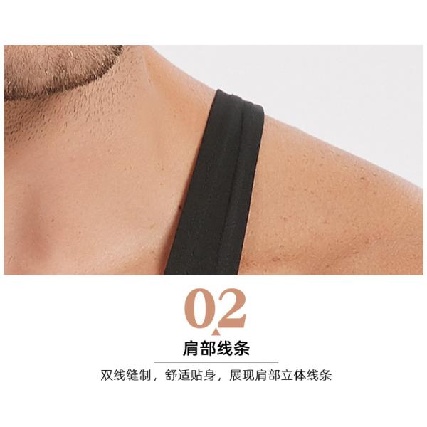 XMAMLON Custom Gym T-Shirt Vests for Men's Graphic Tshirt Sleeveless Tank Top Cotton
