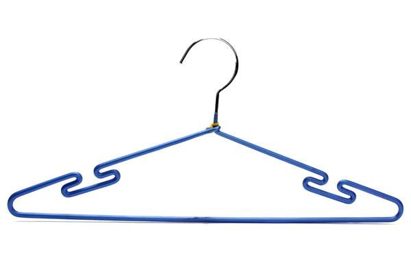 Betterall Blue PVC Heavy Duty Space Saving Outdoor Usage Metal Suit Hangers