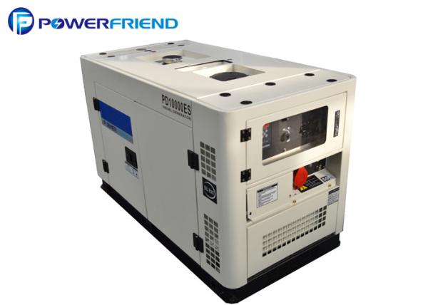 Air Cooling 13kw Diesel Small Portable Generators 3 Phase / Single Phase
