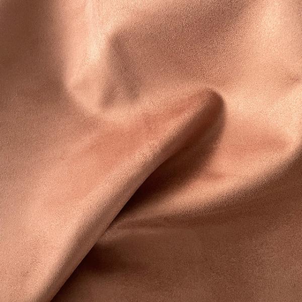 Luxury Suede Upholstery Fabric Silky Polyester Fade Wrinkle Resistant