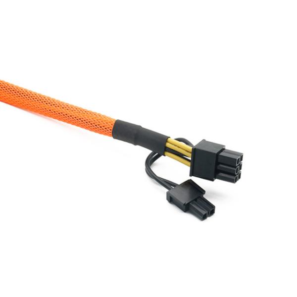 CE Molex Connector 6pin Gpu Power Extension Cable 20cm length