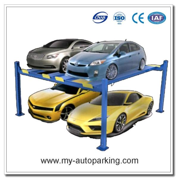 On Sale Cheap Double Parking Car Lift Four Post Double Parking Car Lift with CE Certificate