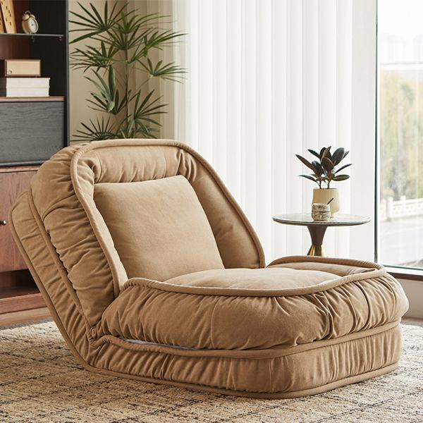 Modern Minimalist Design Compressed Sofa Bed Hot Selling Corduroy Fabric Bean Bag for Small Spaces for Human Dog Use Living Area