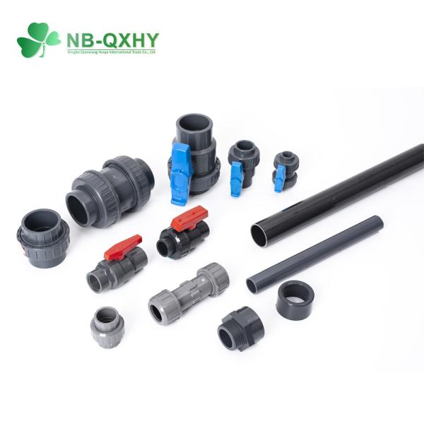 UPVC Fittings DIN Plastic Tube Elbow Pn10 Pn16 DIN Pipe Fitting for Outdoor or Underground