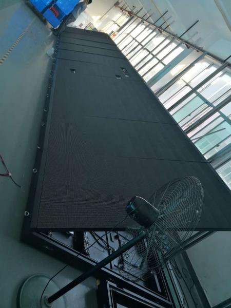 SMD 3535 Front Service LED Display Video Curtain Customized with 140 H 120 V View angle