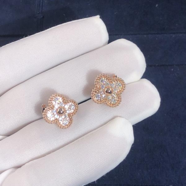 Elegant Factory Make Real Gold Van Cleef & Arpels 18k Gold Vintage Alhambra