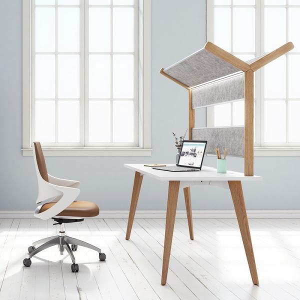 Two Person Staff Modern Commercial Office Furniture Table with ISO9001/ISO14001 Certified