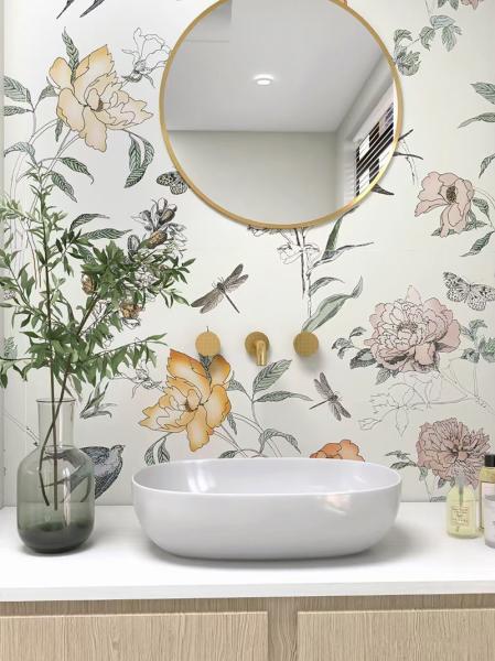 Grade AAA Toilet Flower Tile , 600x1200mm Background Wall And Wall Tile