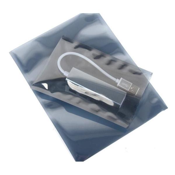 APET / CPP Clear Anti Static Shielding Bags Esd For Electronics 0.075mm
