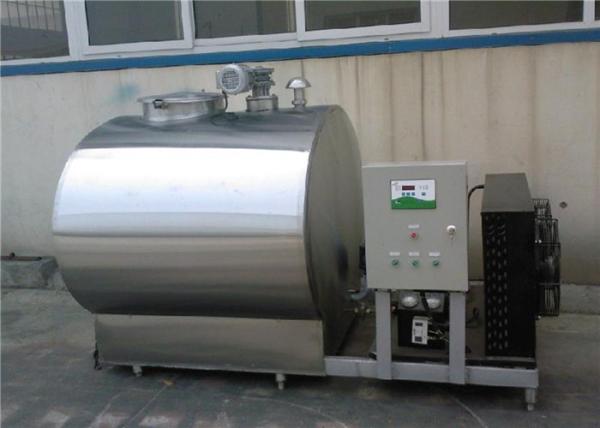 Inox Milk Cooling Tank 2000L 3000L 4000L 6000L 10000L Horizontal Type