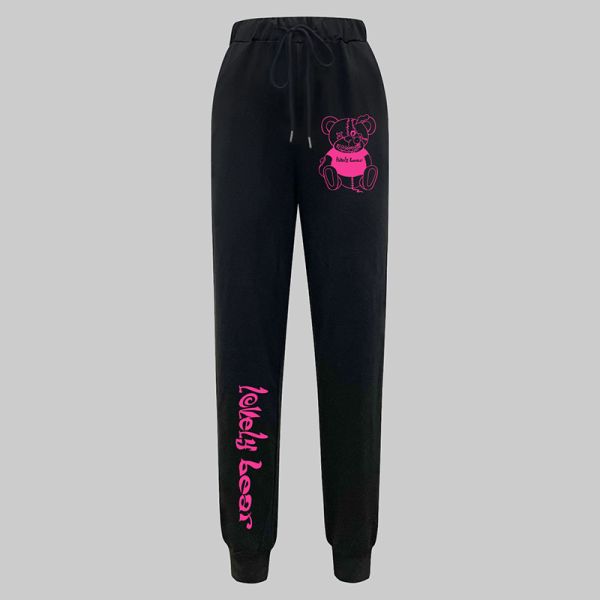 280GSM Breathable Women Bottoms Elastic Waist Breathable Sport Pants For Men