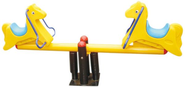 environmental protection steel swing and slide playground for kindergarten