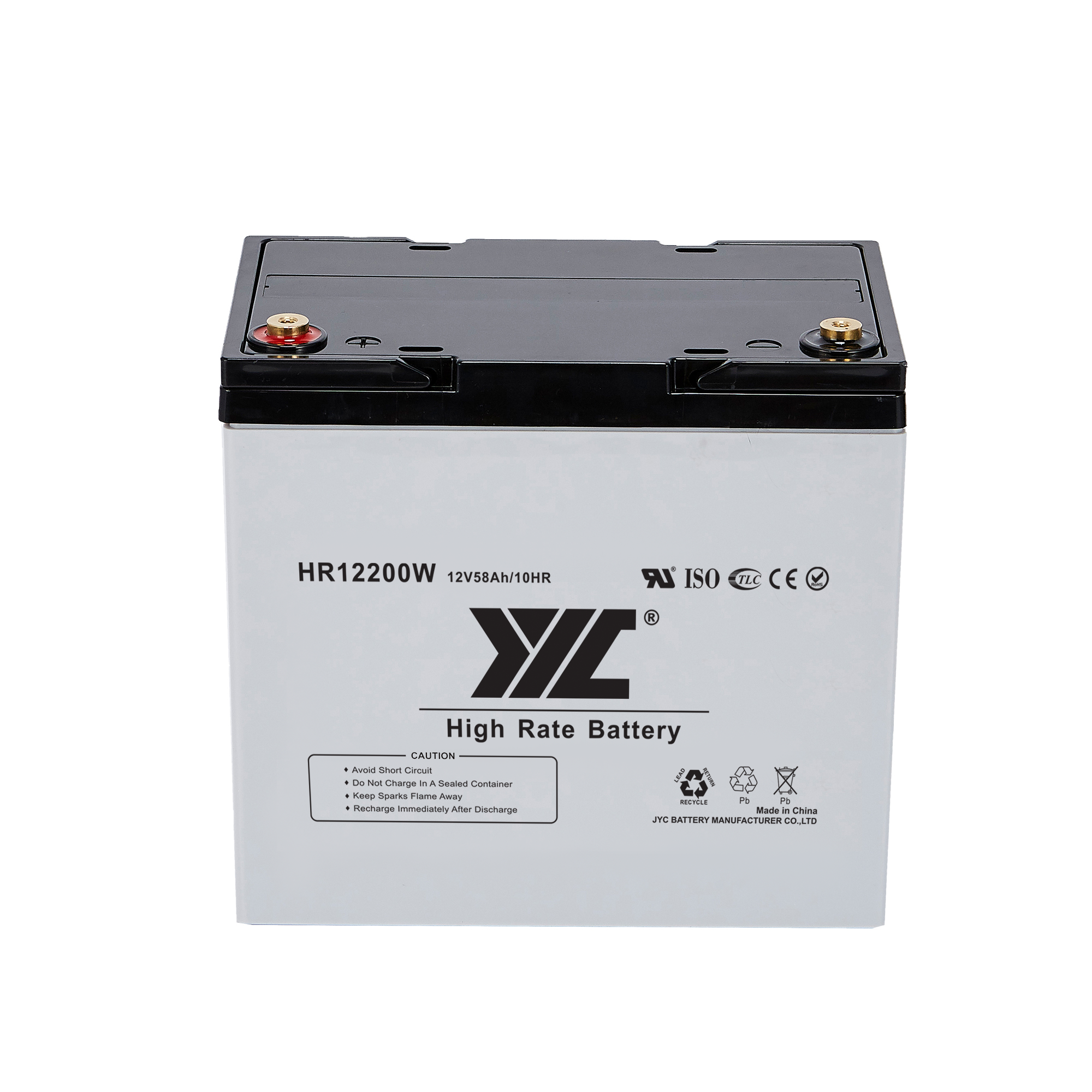 High Rate Discharge AGM Battery For Server Room HR12200W