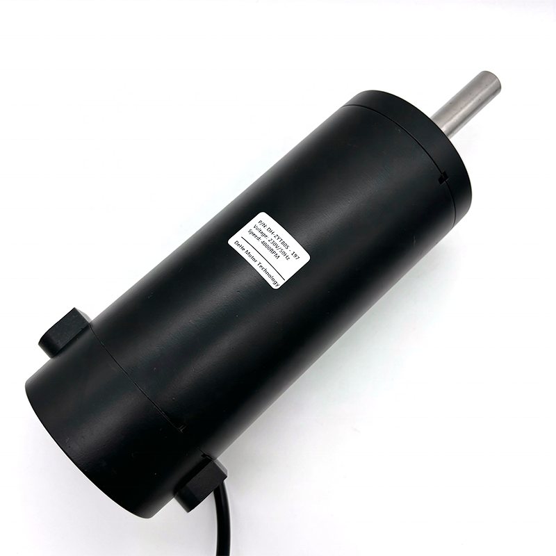Diameter 80mm 230V 50Hz 340W 3000rpm Waterproof Permanent Magnet DC Brush Motor