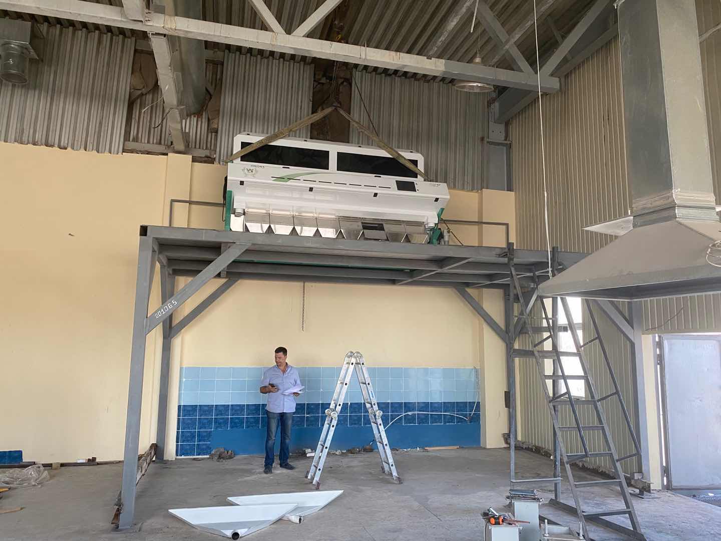 Сортировщица цвета 512 каналов минеральная для камня кварца барита